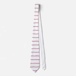Happy 4th of July American Flag Tie