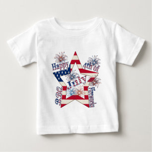 Happy 4th of July Baby T-Shirt