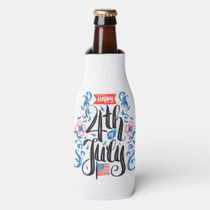 Happy 4th of July Bottle Cooler