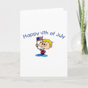 Happy 4th Of July (Boy) Card