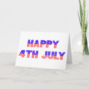 Happy 4th of July Card