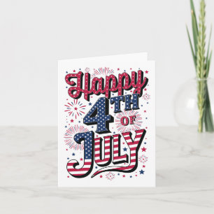 Happy 4th Of July Card