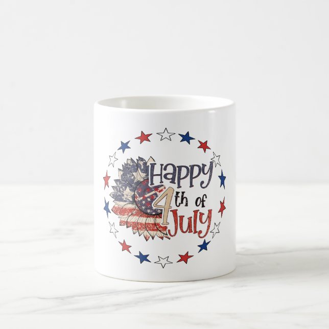 Happy 4th Of July Coffee Mug (Center)