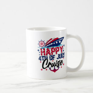 Happy 4th Of July Cruise Patriotic American Cruisi Coffee Mug