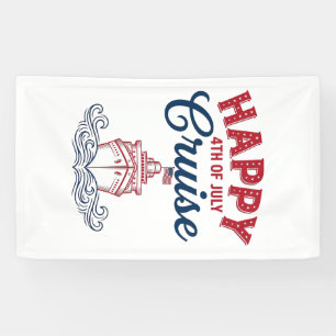 Happy 4th of July Cruise Patriotic Ship Design_1 Banner