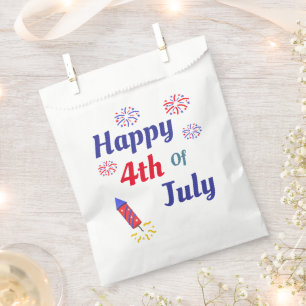 Happy 4th Of July Favour Bag