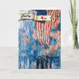 Happy 4th of July. Fine Art Custom Card