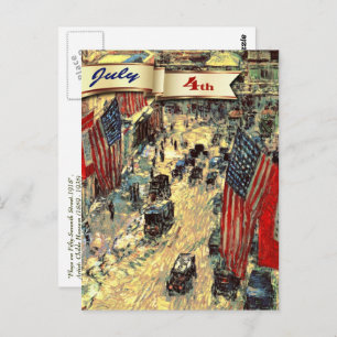 Happy 4th of July. Fine Art Postcard