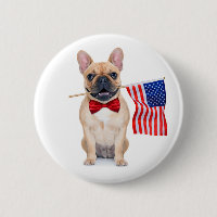 Happy 4th of July French Bulldog  