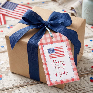 Happy 4th of July Gift Tags