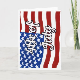 Happy 4th of July Greeting Card
