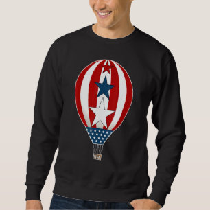 Happy 4th Of July Hot Air Balloon Tee A Balloonati
