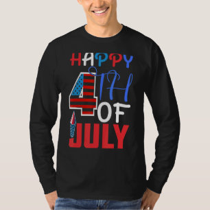 Happy 4th Of July Independence Day 1776 American F T-Shirt