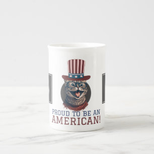 Happy 4th of July Independence Day party Bone China Mug