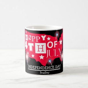 Happy 4th of July Independence Day party  Coffee Mug