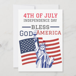 Happy 4th of July Independence Day party Poster