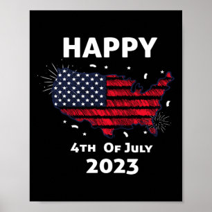 Happy 4th Of July Independence Day Poster
