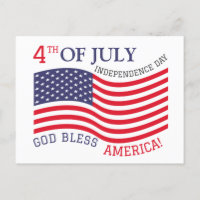 Happy 4th of July Independence Day Red White Blue