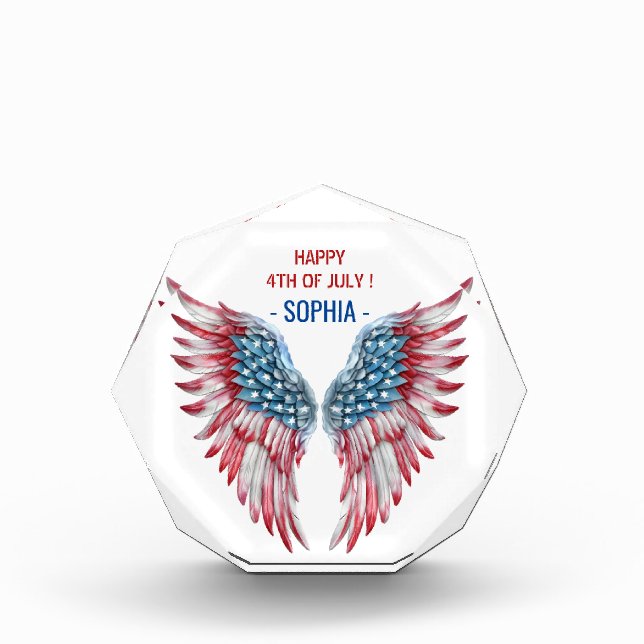 Happy 4Th Of July Independence Day United States Photo Block (Front)