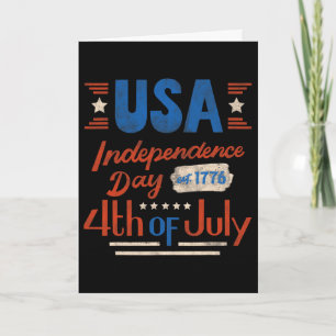 Happy 4th Of July Independence Day Usa 4th Of July Card