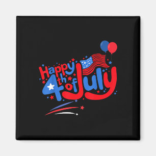 Happy 4th of july independence day usa 4th of july magnet