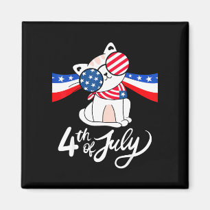 Happy 4th of july independence day usa 4th of july magnet