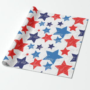 Happy 4th of July / Independence day Wrapping Paper