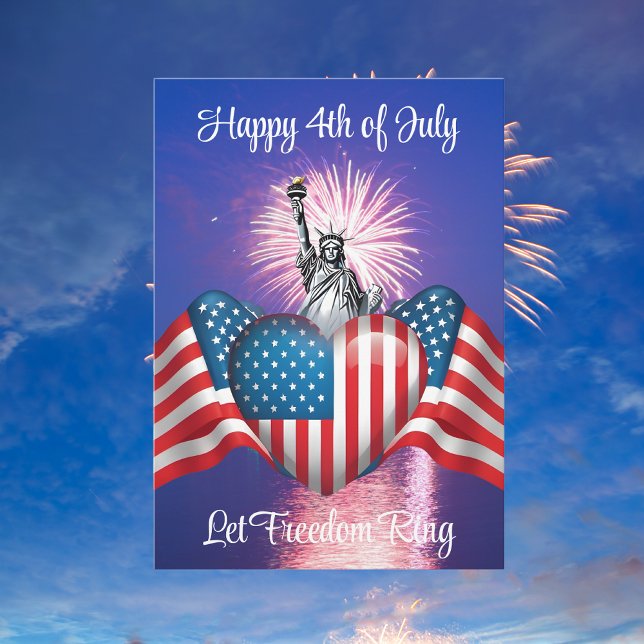 Happy 4th of July "Let Freedom Ring" Card (Creator Uploaded)
