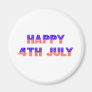Happy 4th of July Magnet