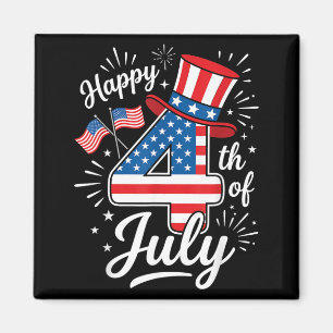Happy 4th of July Magnet