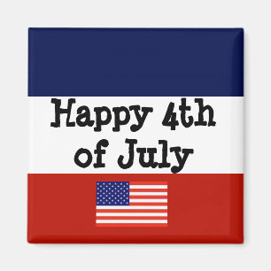 Happy 4th of July Magnet