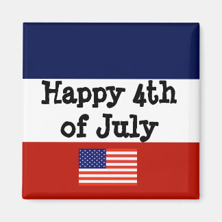 Happy 4th of July Magnet