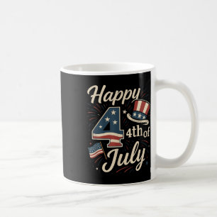 Happy 4th Of July Men Women Kids Coffee Mug