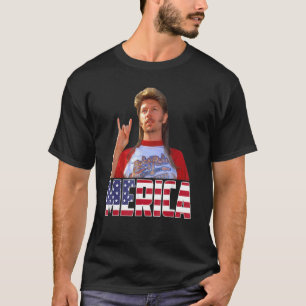 Happy 4th Of July Merica Joe American Flag 2 T-Shirt