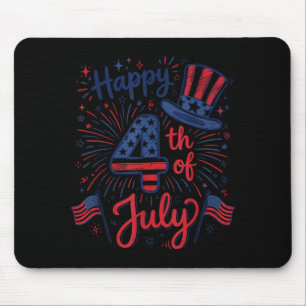 Happy 4th of July Mouse Pad