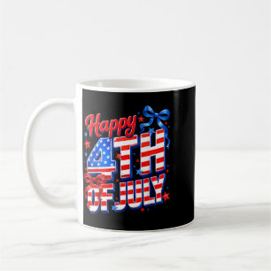 Happy 4th Of July Patriotic Aamerican Flag Fourth Coffee Mug