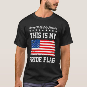 Happy 4th Of July Patriotic American US Flag 4th O T-Shirt