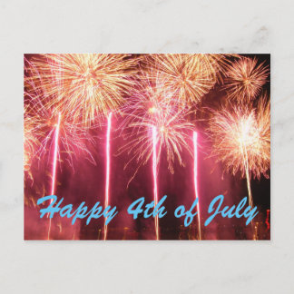 Happy 4th of July Post Card
