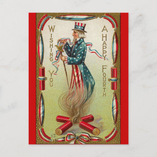 Happy 4th of July ! Postcard