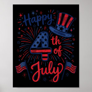 Happy 4th of July Poster