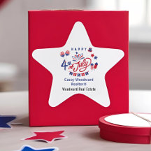 Happy 4th of July Real Estate Marketing Patriotic 