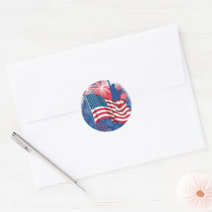 Happy 4th of July Sticker