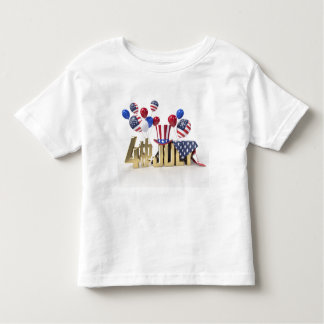 Happy 4th of July USA Toddler T-Shirt