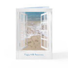 Happy 50th Anniversary open beach window