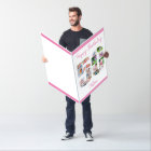 Happy 50th Birthday Big 50 Number Photo Collage