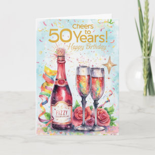 Happy 50th Birthday Card