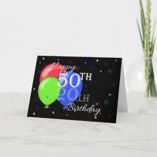 Happy 50th Birthday Card