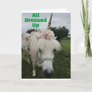 "HAPPY 50th  BIRTHDAY" from *PRETTY PONY* Card