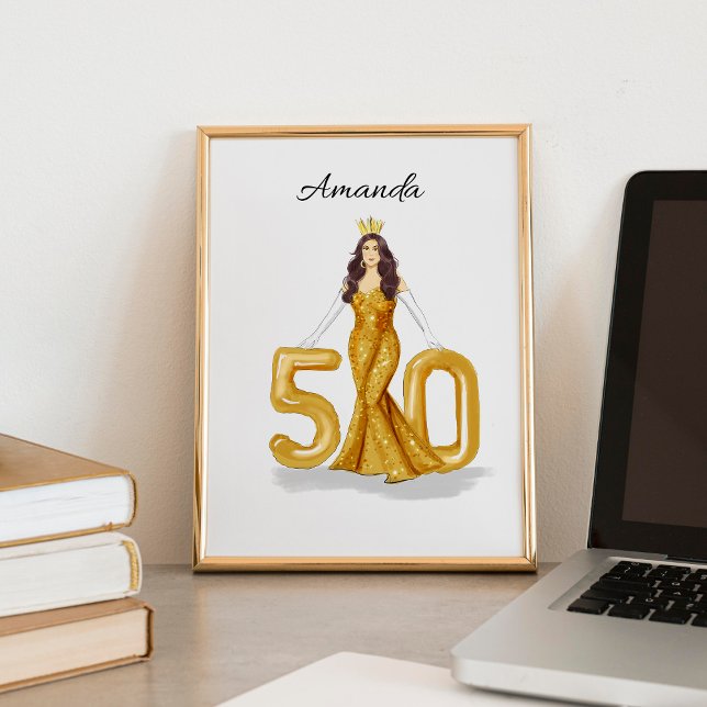 happy 50th birthday poster (Creator Uploaded)