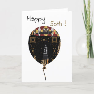 Happy 50th card